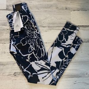 adidas Optime Flower 7/8 Tight Size XS NEW